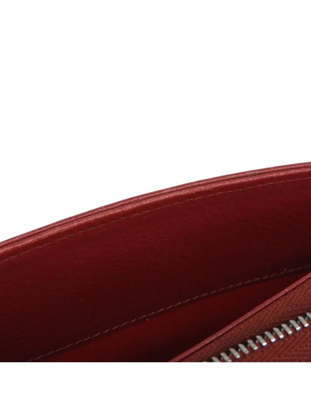 Cartier Marcello de Cartier Zip Around Wallet Red Case